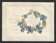 BUY IT NOW FOR MELANIE Victorian Religious Scripture Cards - 31 Lots picture