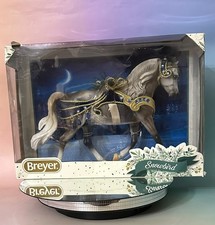 Snowbird Breyer Christmas Horse Slightly Damaged Box Horse Excellent picture