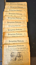 Youngstown Vindicator Newspapers LOT/. 1924, 1925, 1965-1974. 15 Total picture