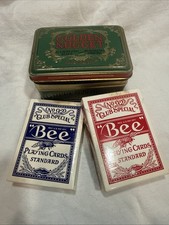 Vintage Golden Nugget Las Vegas Playing Cards 2 Decks Tin picture