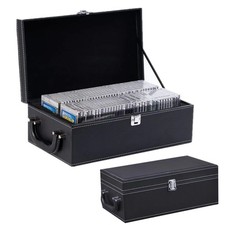 PU Leather Carry Organizer TCG Storage Box for Pokemon Toploaders & Graded Slabs picture