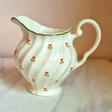 Johnson Brothers Thistle Pattern Porcelain Creamer Pitcher Made In England picture