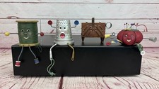 2006 WMG Anthropomorphic Sewing Shelf Sitters Resin Figurines picture