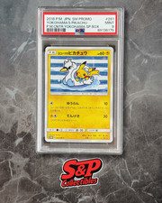 Pokèmon Card - Yokohama's Pikachu #281 2018 Japanese SP BOX - PSA 9 Mint picture