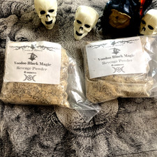 Witchcraft -2 Pkgs Revenge Powder~Witchcraft Casting Hoodoo Santeria picture