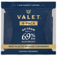 Valet 69% Two-Way Humidity Packs 4-Pack (60g) for Plastic or Wood picture