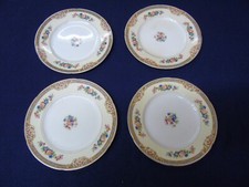 Set of 4 pcs W.H. Grindley & Co Ivory Marjorie 6 7/8” Plates picture