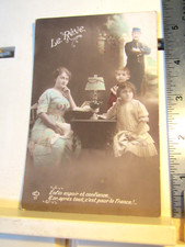 1915 Le Reve WW1 French Postcard soldier 242 infantry 30 company Morlaix picture