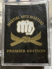 Martial Arts Masters Premiere Edition Trading Card Complete Set of 50 -1993 picture