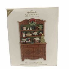 2012 Hallmark Keepsake Ornament Mrs. Claus's Cupboard - Repaint picture