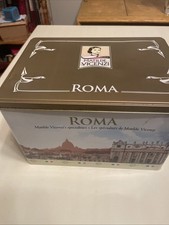 Verona Matilde Vicenzi Italian Pastry & Cookie EMPTY TIN Metal Box ITALY EUC picture