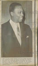 1967 Press Photo Hugh Shearer named Prime Minister of Jamaica - lrw07045 picture
