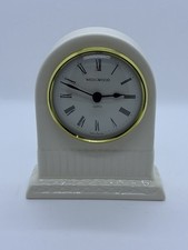 EDME by Wedgwood England Bone China Dome Clock Etruria Barlaston Porcelain C2 picture