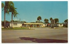 Vero Beach FL Vero Palms Motel Rt.1 Postcard Florida picture