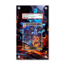 Mega Charizard X 125/094 - PSA Pokémon Extended Artwork Display Case picture
