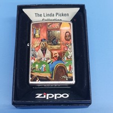 Zippo Linda Picken Big Game Turkey Street Chrome 28006 picture