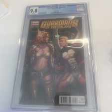 Guardians Of The Galaxy #12 Dale Keown 1:50 Variant Angela CGC 9.8 2014 Marvel picture