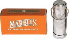 Marbles Match Safe Waterproof From Original 1900 Patent Stainless Construction picture