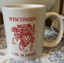 Vintage UW–Madison Wisconsin Law School Coffee Mug picture