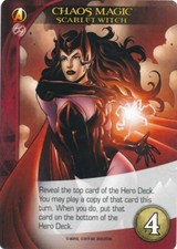 SCARLET WITCH Upper Deck Marvel Legendary REVELATIONS CHAOS MAGIC picture
