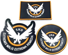 UBISOFT Tom Clancy's The Division 2: SHD Agent Patches Set of 3 - NEW & RARE picture