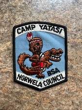 Vintage Camp Yatasi Norwela Council Louisiana  Boy Scout Patch picture
