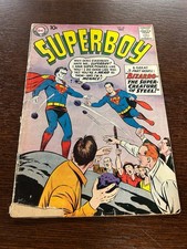 Superboy #68 1958 1st Appearance Origin Bizarro DC Silver Age Key Superman picture