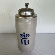 HB Hofbräuhaus München Lidded Beer Stein | Breweriana Made in Germany picture