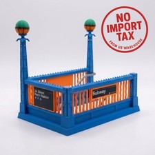 N.Y.T Museum, Knicks K-Rail, 34th St. - Penn Station Subway Entrance Model picture