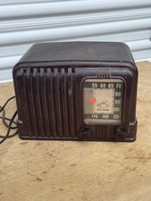1940s RCA VICTOR Tube Radio untested Sold as is picture