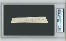 Booker T. Washington ~ Signed Autographed Authentic Signature ~ PSA DNA Encased picture