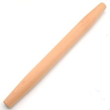 16 inches Beech Wooden French Rolling Pin for Baking and Pastry picture