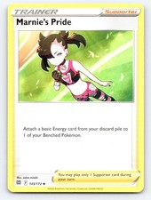 Marnie's Pride 145/172 Uncommon Brilliant Stars Pokemon Lightly Played picture
