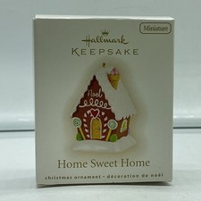 2009 Hallmark Keepsake Ornament Miniature Home Sweet Home Gingerbread House picture