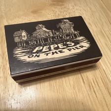 Pepe's On The Pier Restaurant Matchbook Cover Vintage San Francisco California picture