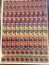 1995 Fleer, Marvel, Spider-Man complete set uncut- Gary Ciccarelli Art, RARE picture