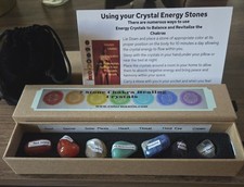 π 7 Stone Chakra Balancing Crystal Healing Set β Natural Polished Stones picture