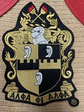 New Alpha Phi Alpha Shield 10” Patch picture