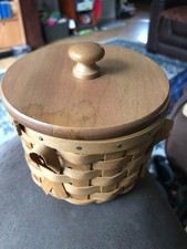 Longaberger 2006 Basket With Lid  Horizon Of Hope For American Cancer Society picture