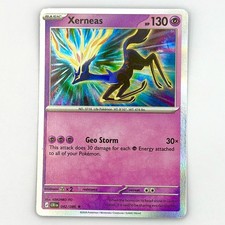 Xerneas 042/086 Rare Chaos Rising Pokemon Holo Near Mint picture
