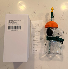Viral Starbucks x Peanuts Snoopy Glass Bear Cup 100% Authentic picture