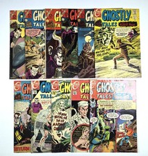 Ghostly Tales #58-67 #78 Charlton Horror Ditko Aparo 11 Comic Lot picture