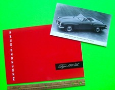 ca 1956 MERCEDES BENZ 190SL USA DLX 20-pg COLOR CATALOG Brochure SPORT ROADSTER picture