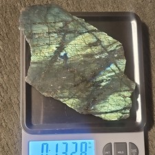Glowing labradorite crystal / slab. Glows under sunlight.  picture