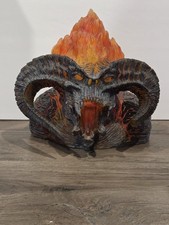 Neca 2002 Ancient Demon of Fire Balrog Illuminating Votive Holder Vintage LOTR picture