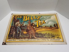 VINTAGE ORIGINAL Porcelain THE BILLY TEA VERY BRIGHT RARE AUSTRALIAN MATE Abin picture