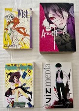 Mixed Manga Lot – Wish 1, Another Omnibus, Rosario+Vampire 4, Viz Media Sampler picture