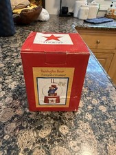 Paddington Bear Going To Macy’s Parade Exclusive Christmas Snow Globe Ornament picture