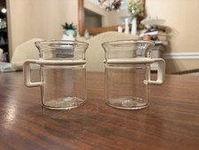 Vintage 1980’s Bodum Bistro Picard Style Tea / Coffee Cup Set picture