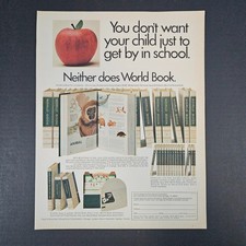 1966 Field Enterprises Education World Book Encyclopedia Set Vintage Print Ad picture